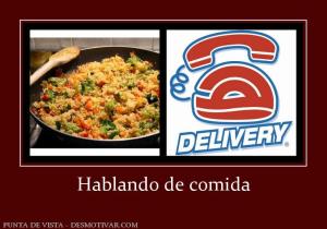 Hablando de comida