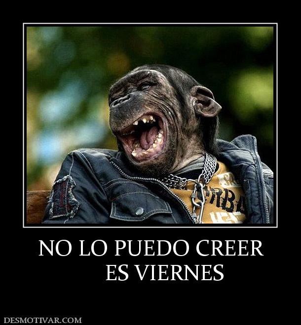 NO LO PUEDO CREER      ES VIERNES