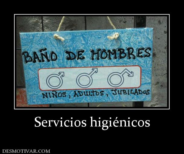 Servicios higiénicos