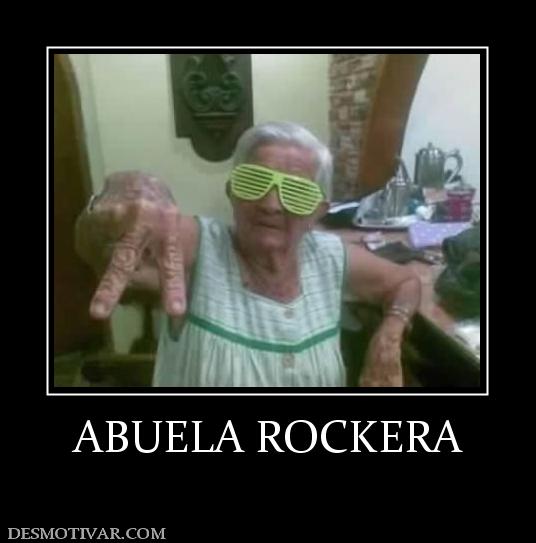 ABUELA ROCKERA