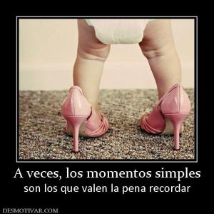 A veces, los momentos simples son los que valen la pena recordar