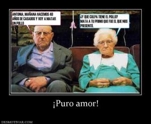 ¡Puro amor!