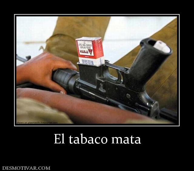 El tabaco mata