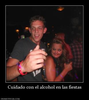 Cuidado con el alcohol en las fiestas