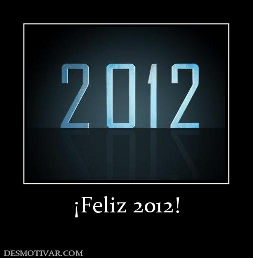 ¡Feliz 2012!