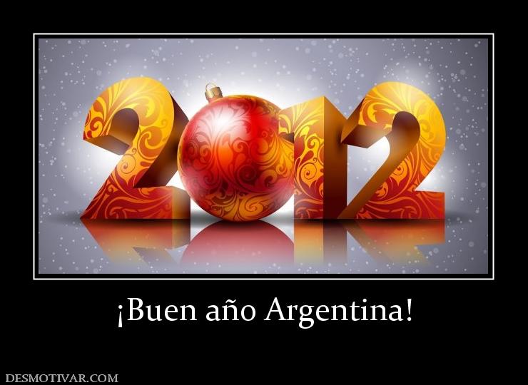 ¡Buen año Argentina!