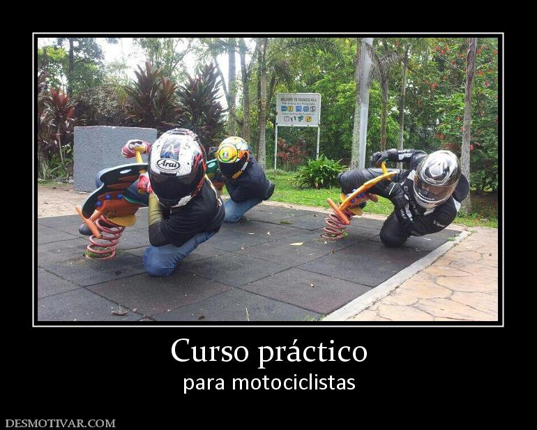 Curso práctico para motociclistas