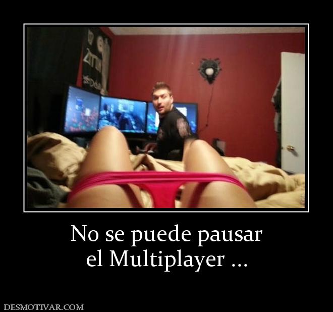 No se puede pausar el Multiplayer ...