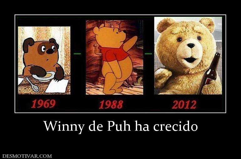 Winny de Puh ha crecido