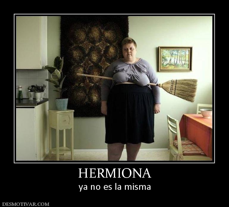 HERMIONA ya no es la misma