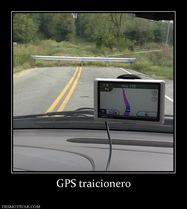 GPS traicionero