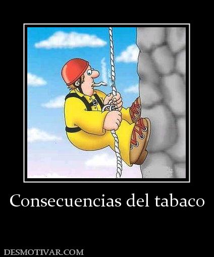 Consecuencias del tabaco