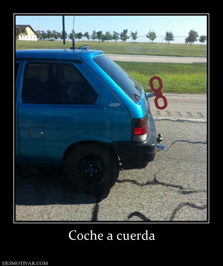 Coche a cuerda