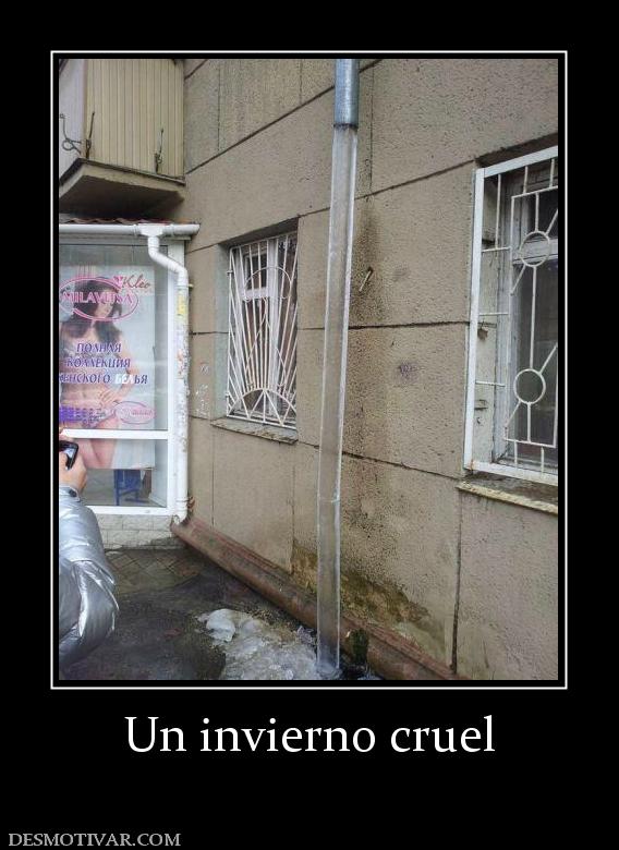 Un invierno cruel