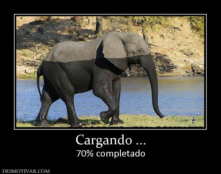 Cargando ... 70% completado