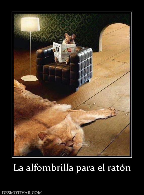 La alfombrilla para el ratón