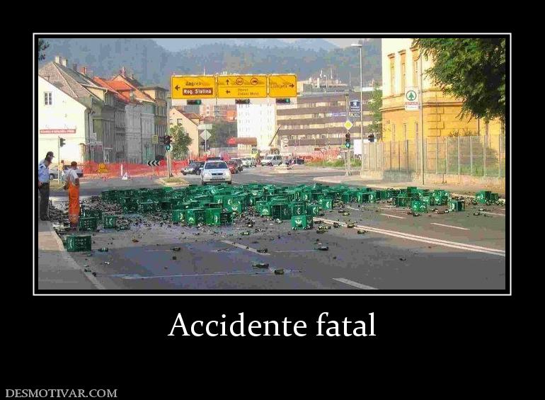 Accidente fatal