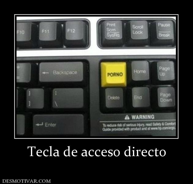 Tecla de acceso directo