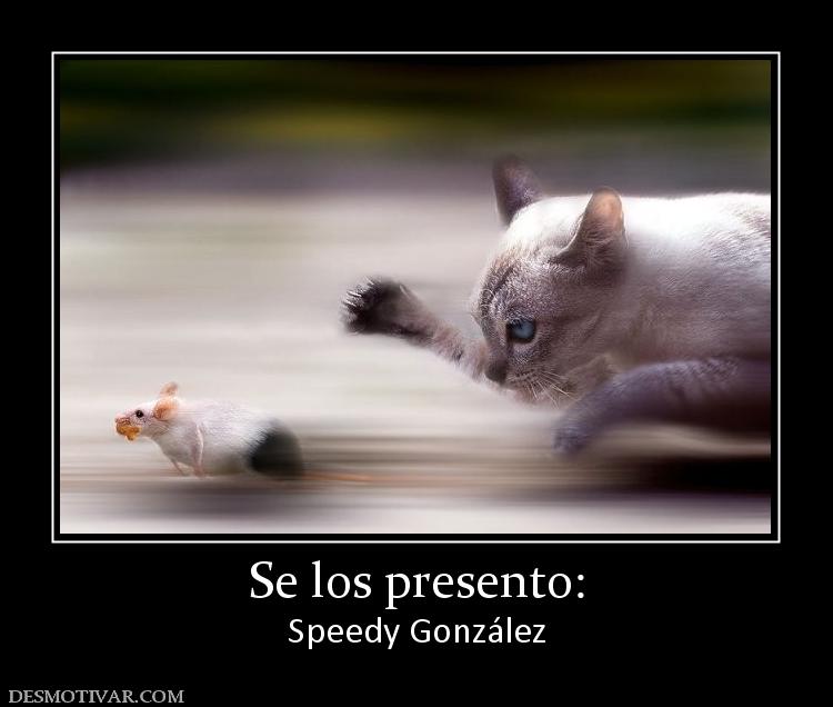 Se los presento: Speedy González