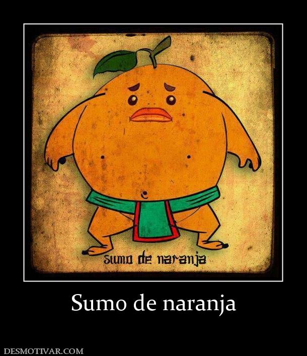 Sumo de naranja