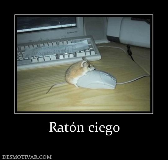 Ratón ciego