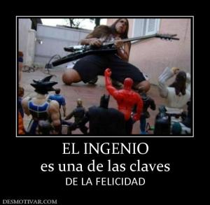 EL INGENIO es una de las claves DE LA FELICIDAD