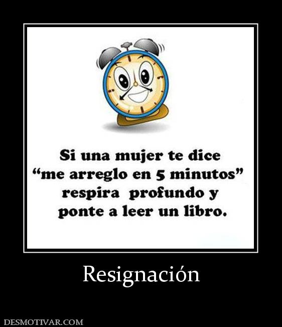 Resignación