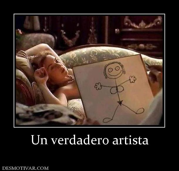 Un verdadero artista