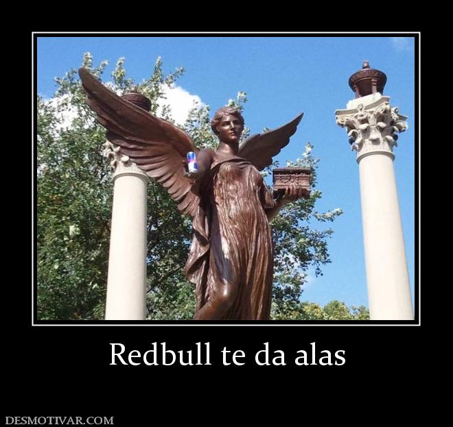 Redbull te da alas