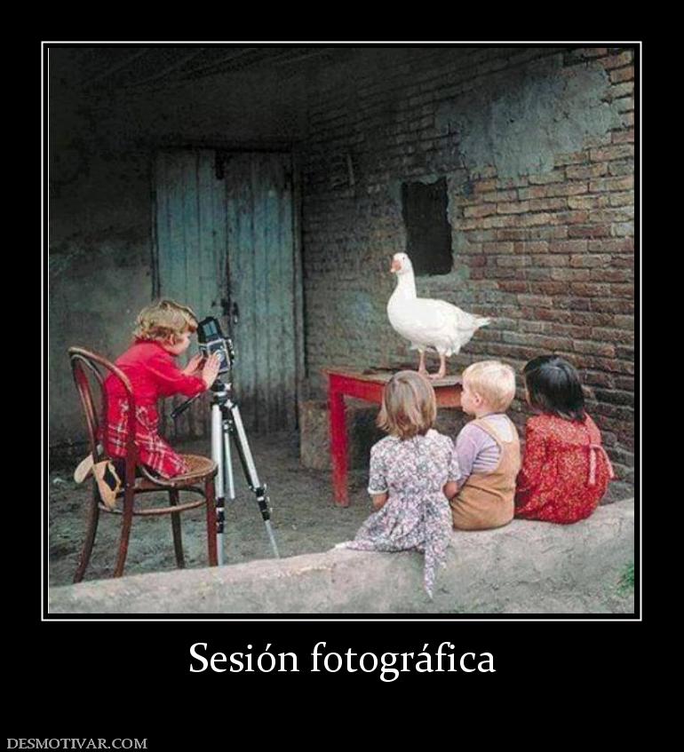 Sesión fotográfica