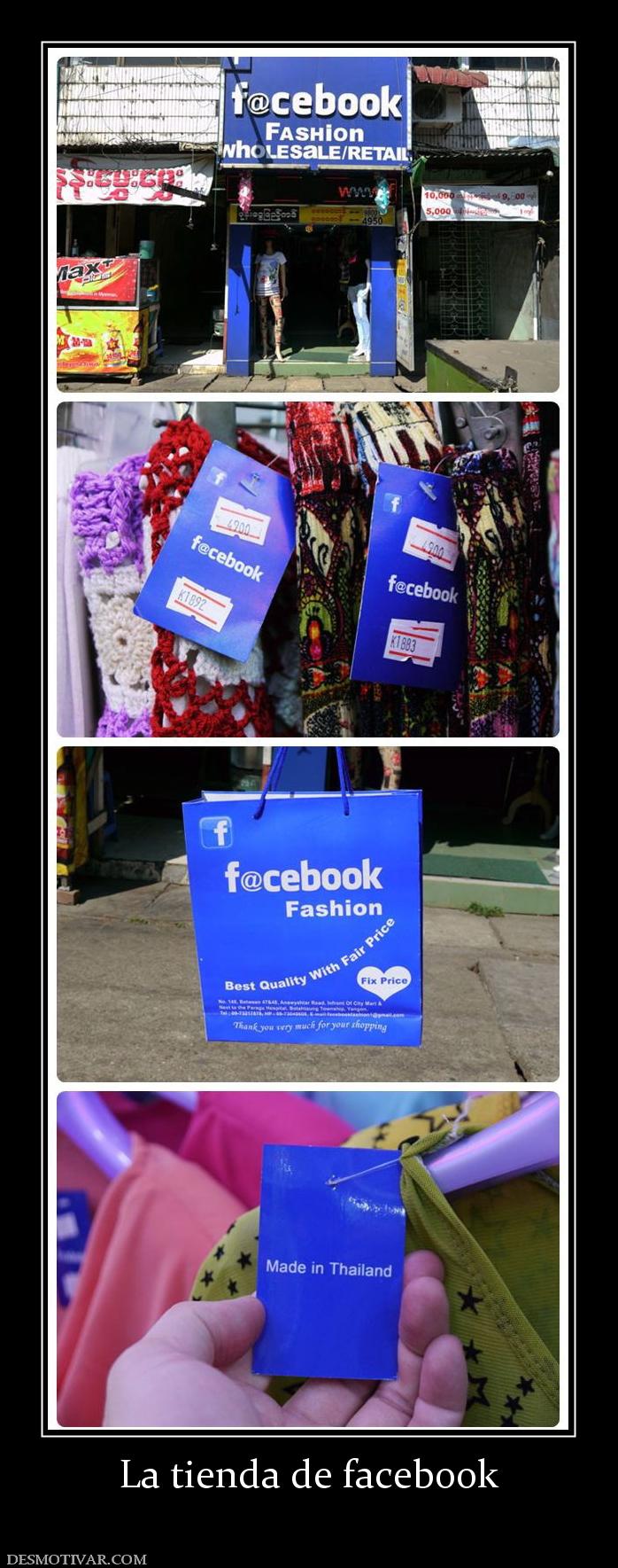 La tienda de facebook