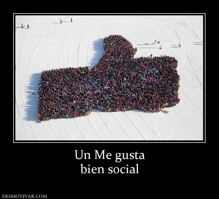 Un Me gusta bien social