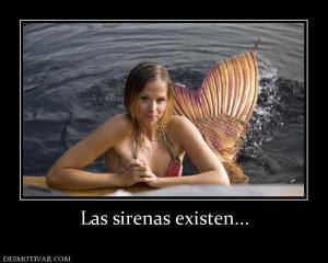 Las sirenas existen...