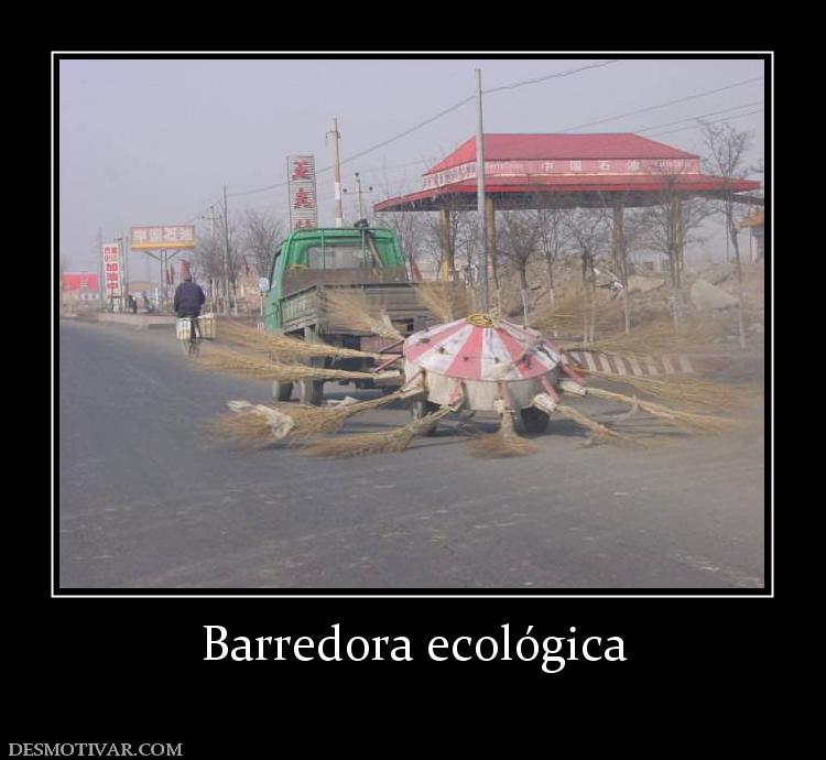 Barredora ecológica