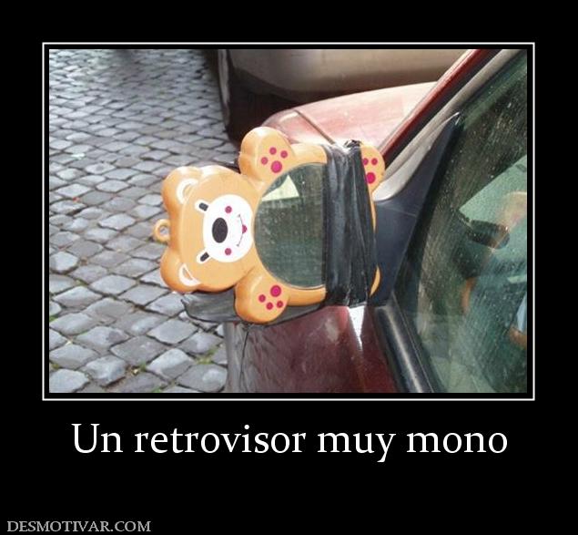 Un retrovisor muy mono