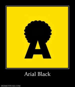 Arial Black