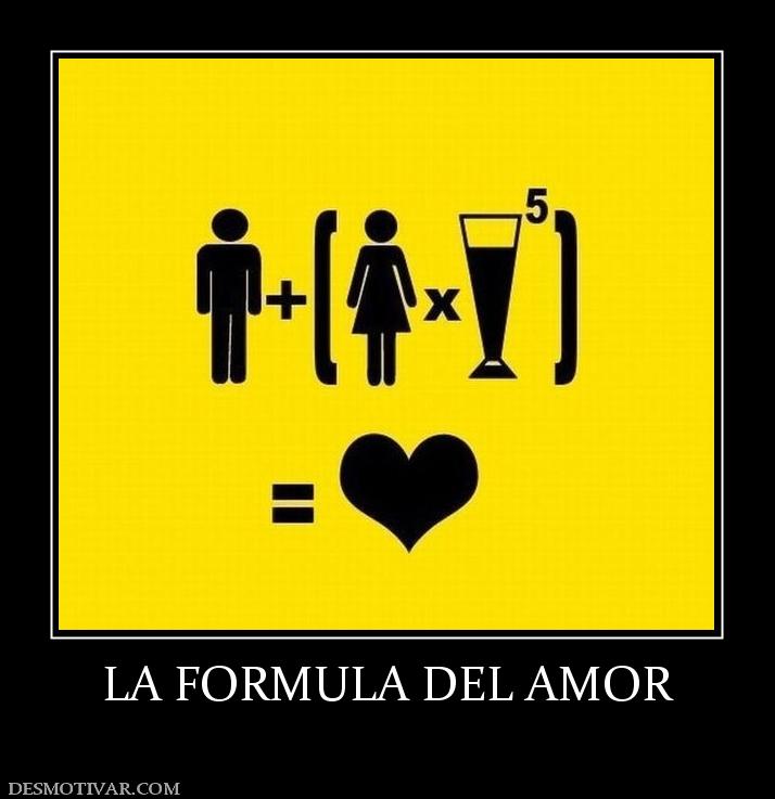 LA FORMULA DEL AMOR