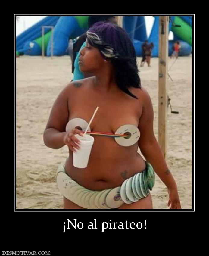 ¡No al pirateo!