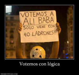 Votemos con lógica