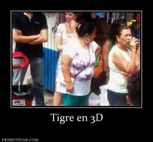 Tigre en 3D