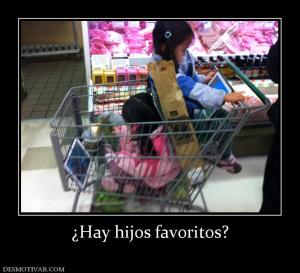 ¿Hay hijos favoritos?