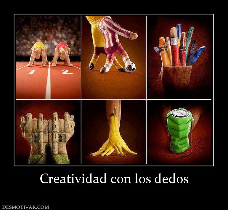 Creatividad con los dedos