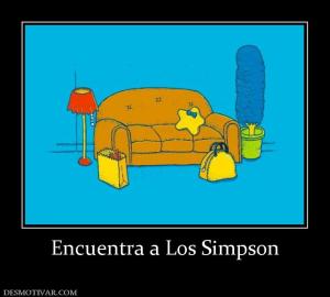 Encuentra a Los Simpson