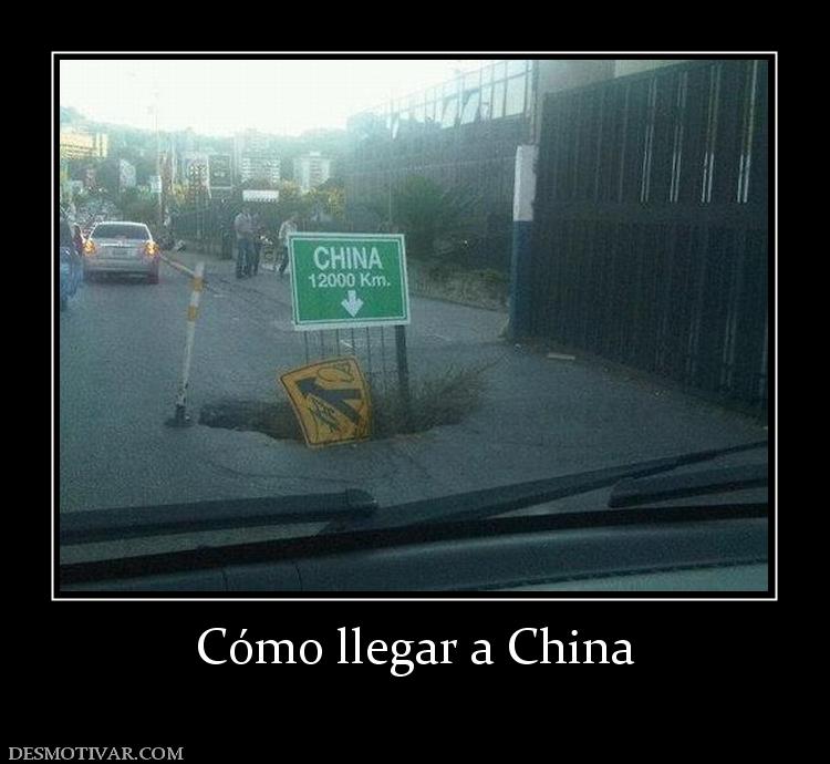 Cómo llegar a China