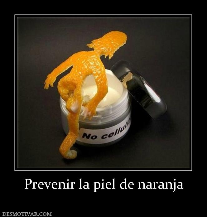 Prevenir la piel de naranja