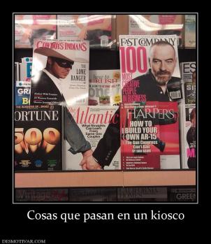 Cosas que pasan en un kiosco