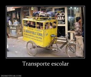 Transporte escolar