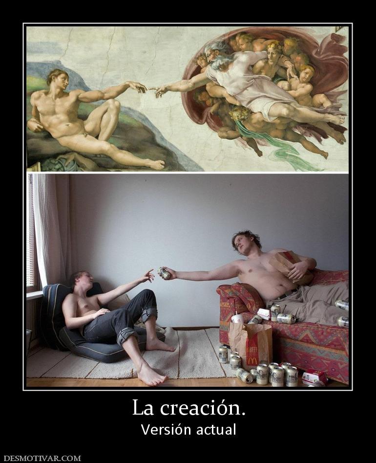 La creación. Versión actual