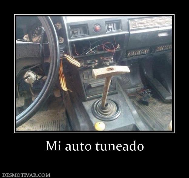 Mi auto tuneado