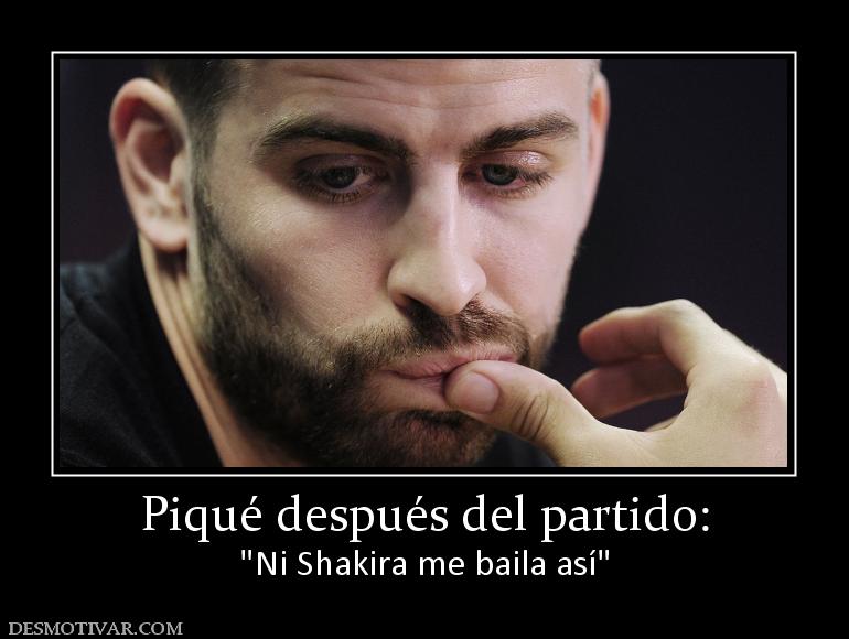 Piqué después del partido: